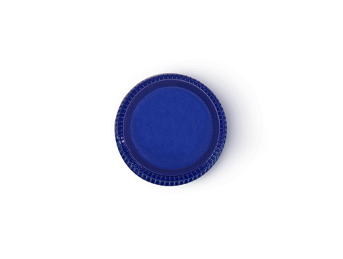Blue water cap